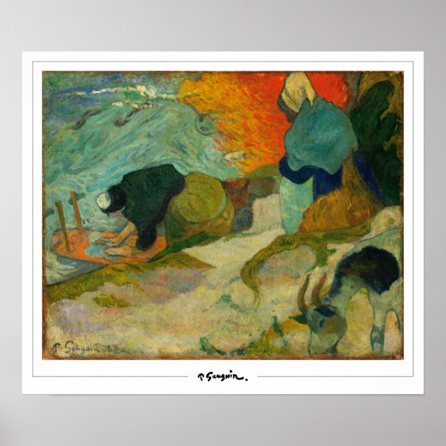 Poster d'art Paul Gauguin Zedign #17 (Devant)