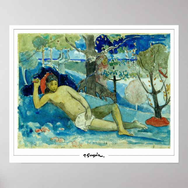 Poster d'art Paul Gauguin Zedign #20 (Devant)