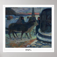 Poster d'art Paul Gauguin Zedign #209