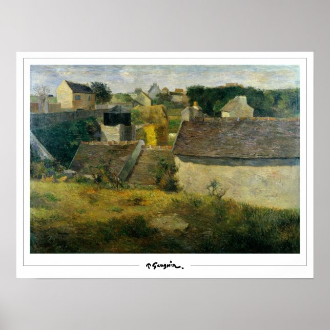 Poster d'art Paul Gauguin Zedign #27 (Devant)