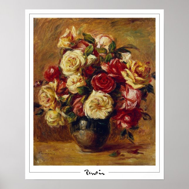 Poster d'art Pierre-Auguste Renoir Zedign #250-2 (Devant)