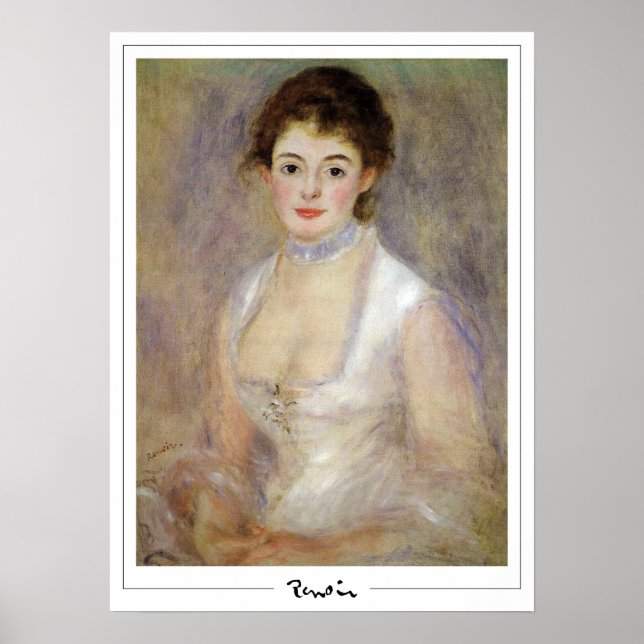 Poster d'art Pierre-Auguste Renoir Zedign #432-3 (Devant)