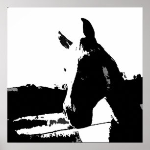 Poster d'art pop Horse