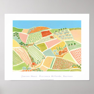 Poster d'art : Provence Hillside, Rasteau, France