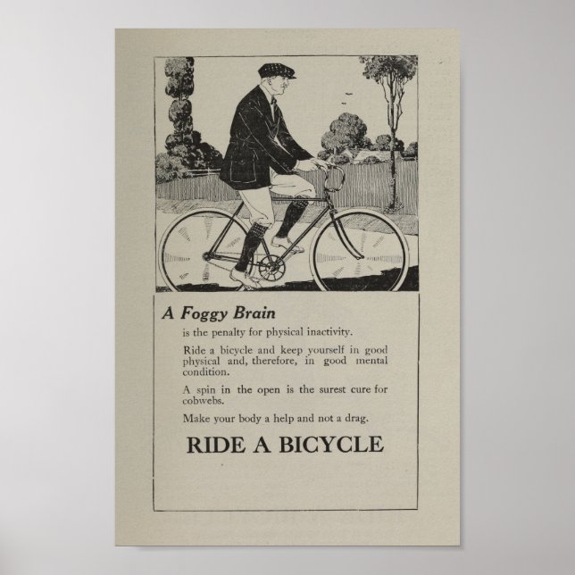 Poster d'art publicitaire publicitaire Vintage pou (Devant)