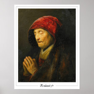 Poster d'art Rembrandt van Rijn Zedign #10