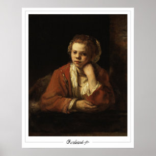 Poster d'art Rembrandt van Rijn Zedign #29