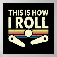 Poster d'Art Retro Pinball #16