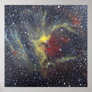 Poster d'art spatial - Wizard Nebula