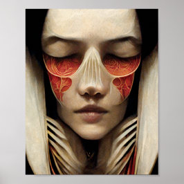 Poster d'Art Surreal Face 2