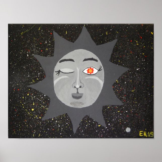 Poster d'art "The Wisest Sun" 11x14 (Devant)