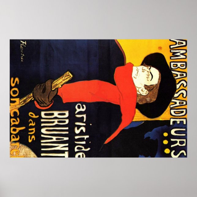 Poster d'art Toulouse Lautrec (Devant)