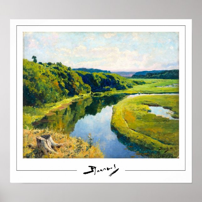 Poster d'art Vasily Polenov Zedign #3 (Devant)