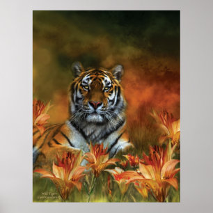 Poster d'art Wild Tigers/Imprimer