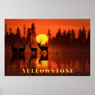 Poster d'art Yellowstone