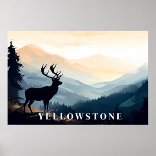 Poster d'art Yellowstone