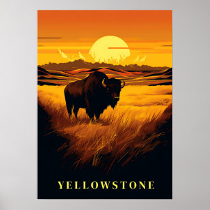 Poster d'art Yellowstone