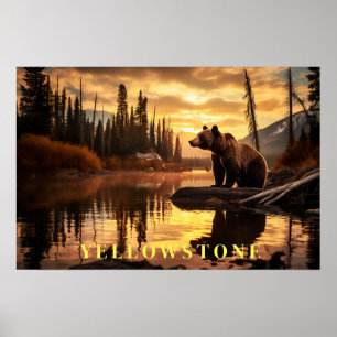 Poster d'art Yellowstone