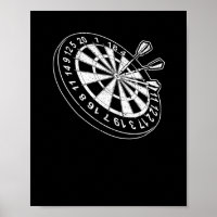 Dartboard Bulls Joueur de fléchettes pour oeil