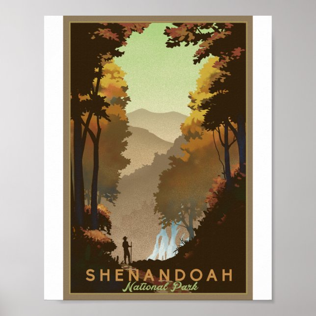 Poster d'artisanat du Parc national de Shenandoah  (Devant)