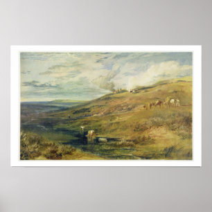 Poster Dartmoor : La source de Tamar et du Torridge