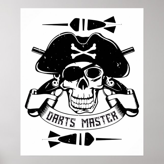 Poster Darts - Darts Master Skull (Devant)