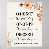 Date de mariage du plus beau jour Oui Jour Automne