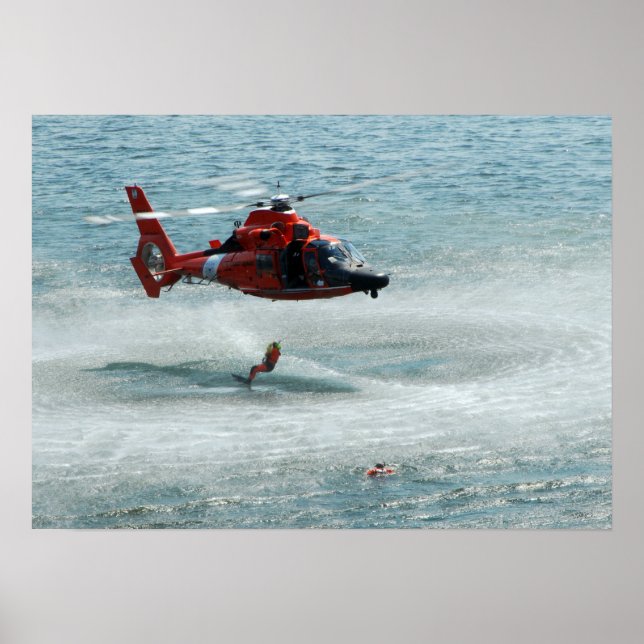 Poster Dauphin HH-65 (Devant)