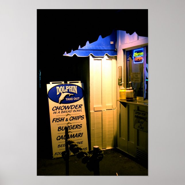 Poster Dauphin Sortir la nuit à Père Noël Cruz (Devant)