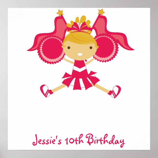 Poster d'autographe KRW Rose Pom-pom girl (Devant)