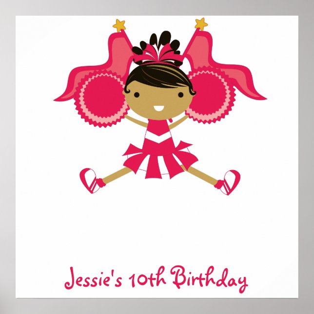 Poster d'autographe KRW Rose Pom-pom girl (Devant)