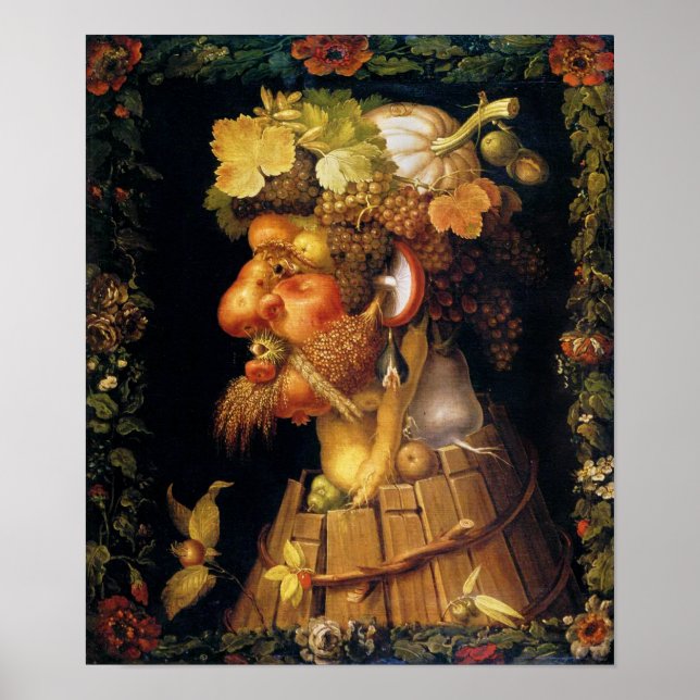 Poster d'automne Arcimboldo (Devant)