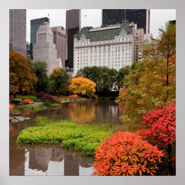 Poster d'automne du Central Park (Devant)