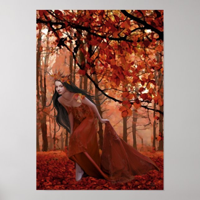 Poster d'automne Tryst (Devant)