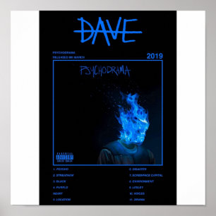 Poster Dave Psychodrama artwork