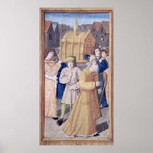 Poster David et l'Arche de l'Alliance (Devant)