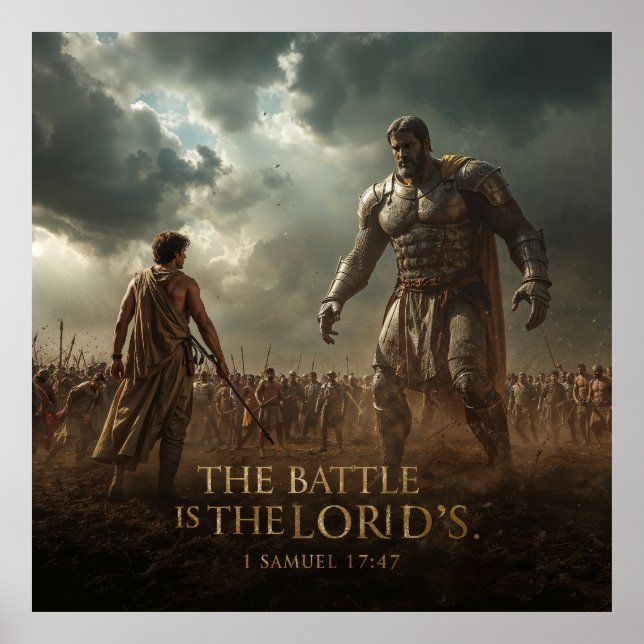 Poster David Goliath Wall Art (Devant)