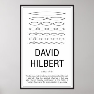 Poster David Hilbert