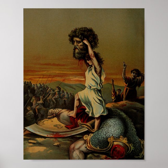 Poster David Roi D'Israël (Devant)