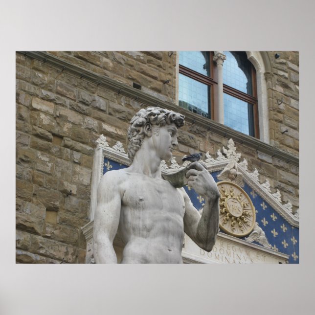 Poster David Statue Michelangelo en Italie (Devant)