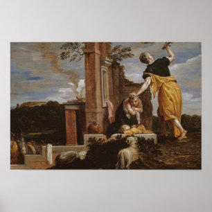Poster David Teniers le Jeune - Sacrifice d'Abraham