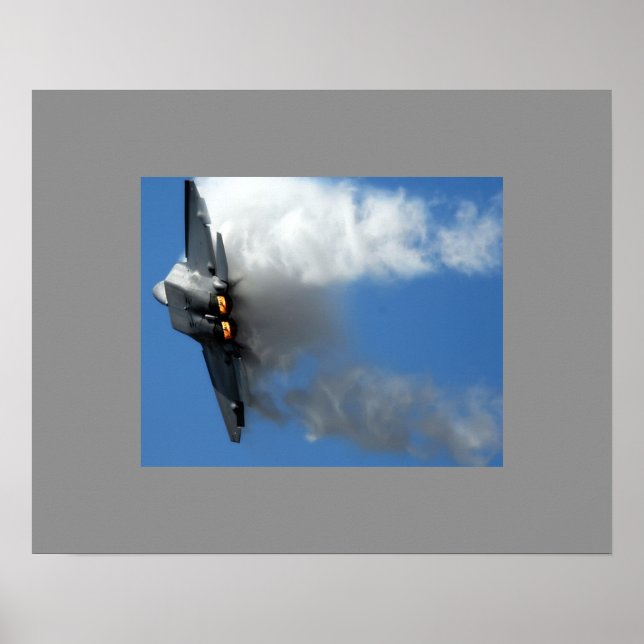 Poster d'avion de combat (Devant)