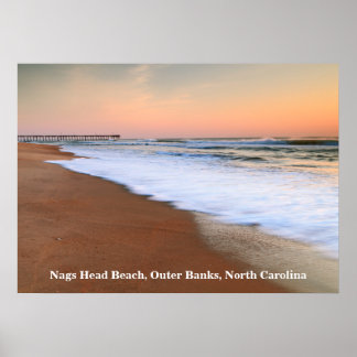 Poster Dawn Seascape at Nags Head Beach