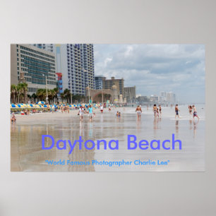 Poster Daytona Beach, "monde Famou…