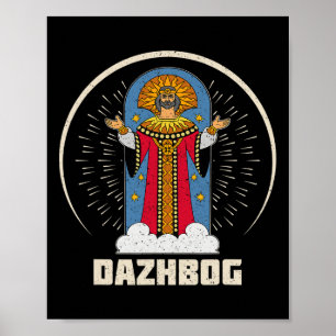 Poster Dazhbog Ancien Mythe Slave Païen Russe
