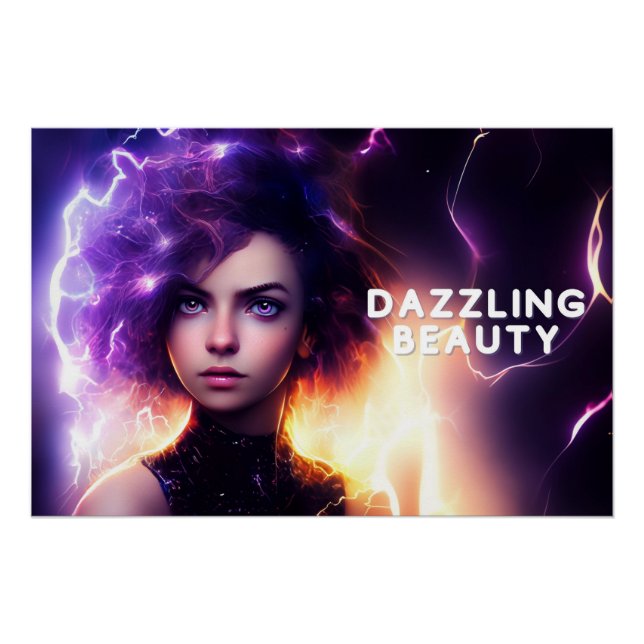Poster Dazzling Beauty (Vorderseite)