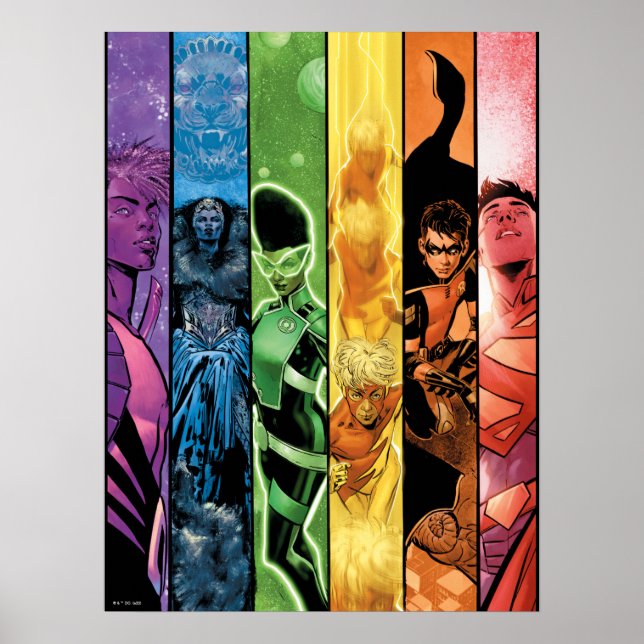 Poster DC Pride Comic Cover 2022 (Devant)