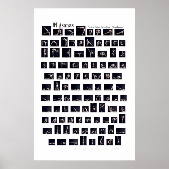 Poster de 84 Asanas (Devant)