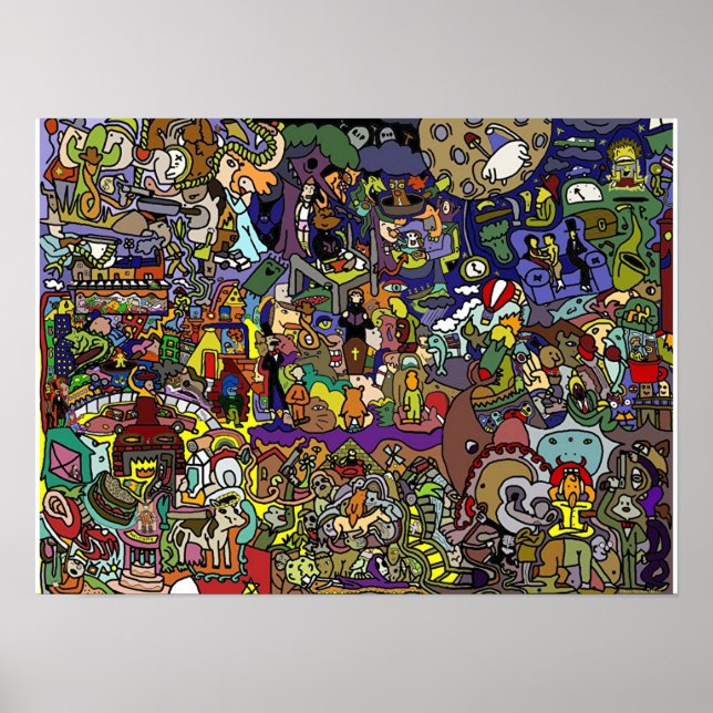 Poster de 8 vies (Devant)