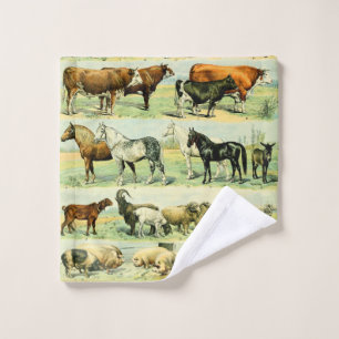Poster de animal agricole Vintage